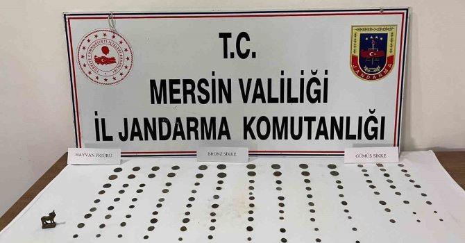 Mersin’de kaçak kazı yapan şüpheli yakalandı