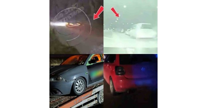 Otobanda araba yarışı pahalıya patladı: 407 bin TL ceza kesildi