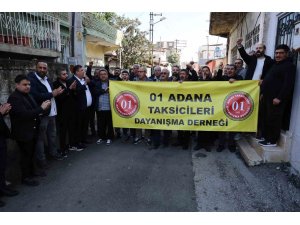 Adana’da taksicilerden korsan taksi eylemi