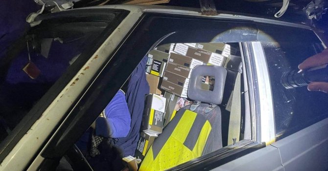 Mersin’de 200 bin boş makaron ele geçirildi