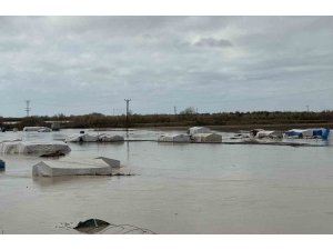 Tarsus’ta 8 bin dönüm tarım arazisi sular altında kaldı