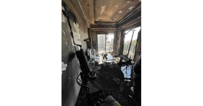 Alanya’da korkutan yangın