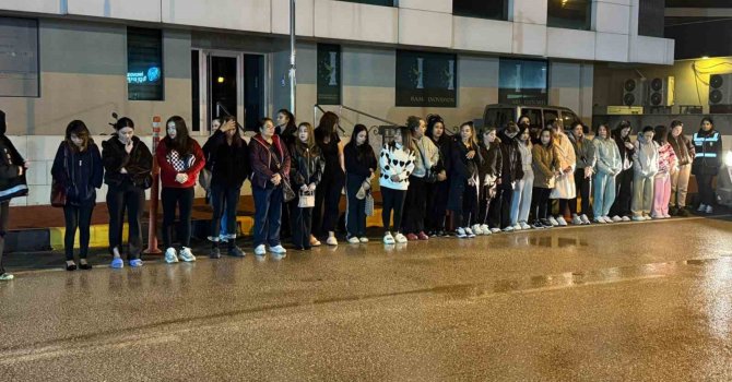 İskenderun’da SPA ve masaj salonları ve apartlar denetlendi