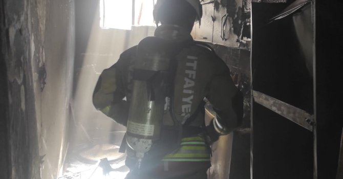 İskenderun’da müstakil ev yangını