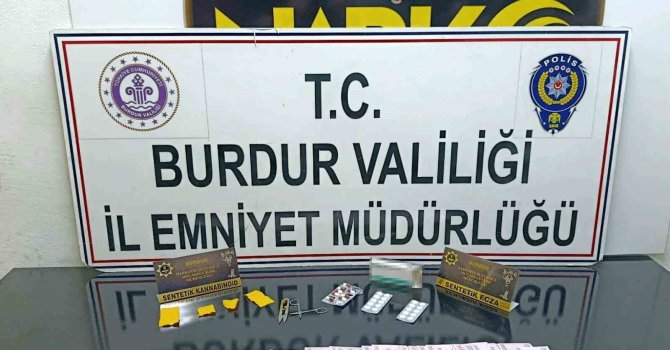 Burdur’da uyuşturucu ile mücadele sürüyor