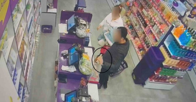 Kozmetik market zincirine dadanan anne, baba ve kız 3 aylık süreçte 1 milyon 200 bin TL’lik ürün çaldı