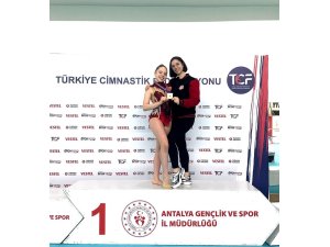 Muratpaşa, cimnastikte Türkiye şampiyonu