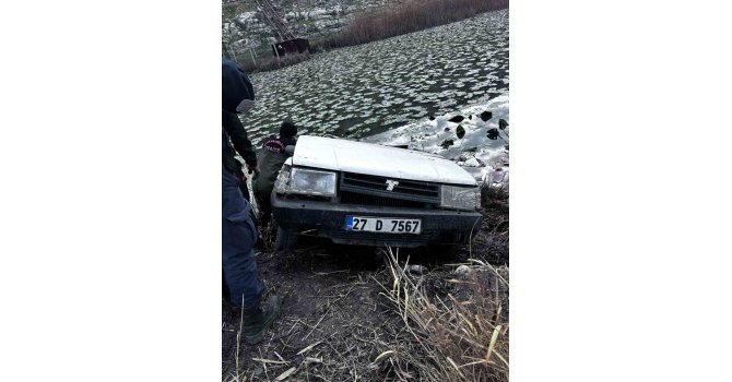 Kahramanmaraş’ta gölete düşen otomobil sürücüsü hayatını kaybetti
