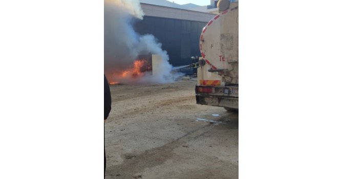 Jeneratör alevlere teslim oldu