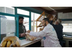 Kahramanmaraş’ta günlük 50 bin halk ekmek üretiliyor