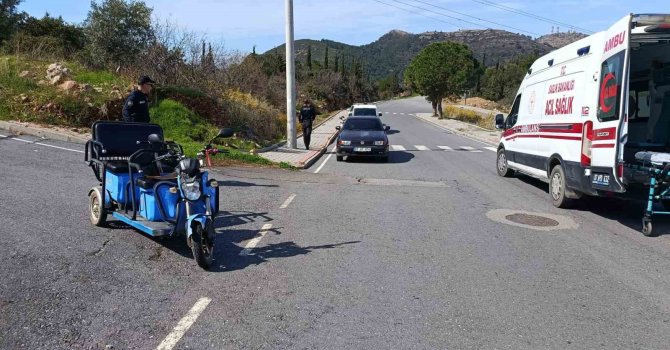 Gazipaşa’da elektrikli bisiklet kazası: 2 yaralı