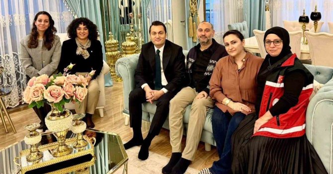 Alanya Kaymakamı Öztürk’ten gazilere anlamlı ziyaret