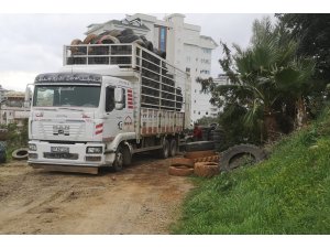 Alanya’da 6 yılda 30 tır atık araç lastiği, geri dönüşümle ekonomiye kazandırıldı