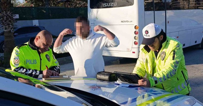 Ehliyetine el konulan sürücü üçüncü kez alkollü yakalandı, 390 bin lira rekor ceza uygulandı