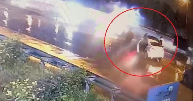 Diş hekimini adım adım takip edip kaza süsü ile durdurup darp ettiler