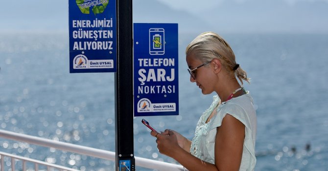 Mavi bayraklı plajlara çevre dostu enerji