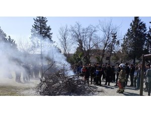 Dörtyol’da öğrencilere yangın eğitimi verildi