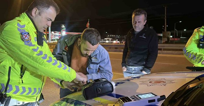Uygulama noktasına gelmeden sürücü değiştirdi, kendisi itiraf etse de kamera kaydı istedi