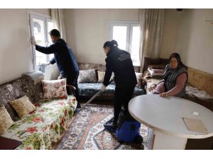 Hatay Büyükşehir Belediyesi, 6 bin 615 hanede temizlik yaptı