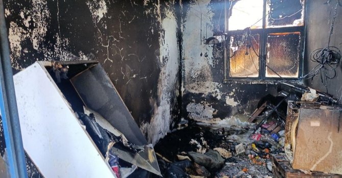 Kahramanmaraş’ta evde çıkan yangında 1 kişi hayatını kaybetti