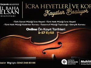 Konservatuvar kursları için ön kayıtlar başladı