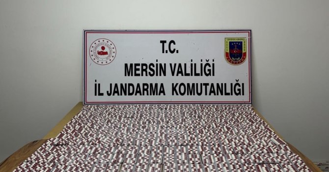 Mersin’de 5 binden fazla sentetik hapla yakalanan şüpheli tutuklandı