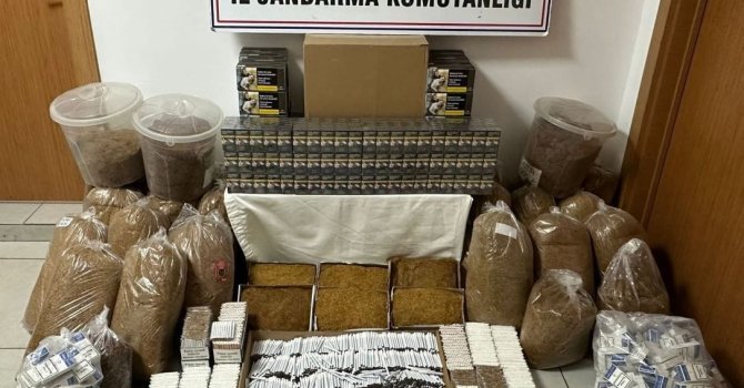 Mersin’de sigara kaçakçılığı operasyonu: 2 gözaltı