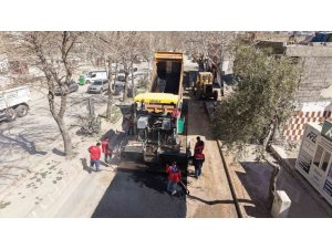 Kahramanmaraş’ta cadde ve sokaklar asfaltlanıyor