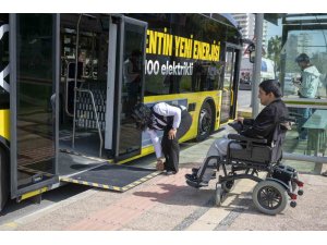 Mersin’de özel bireyler için ‘engelsiz ulaşım’ uygulaması hayata geçirildi