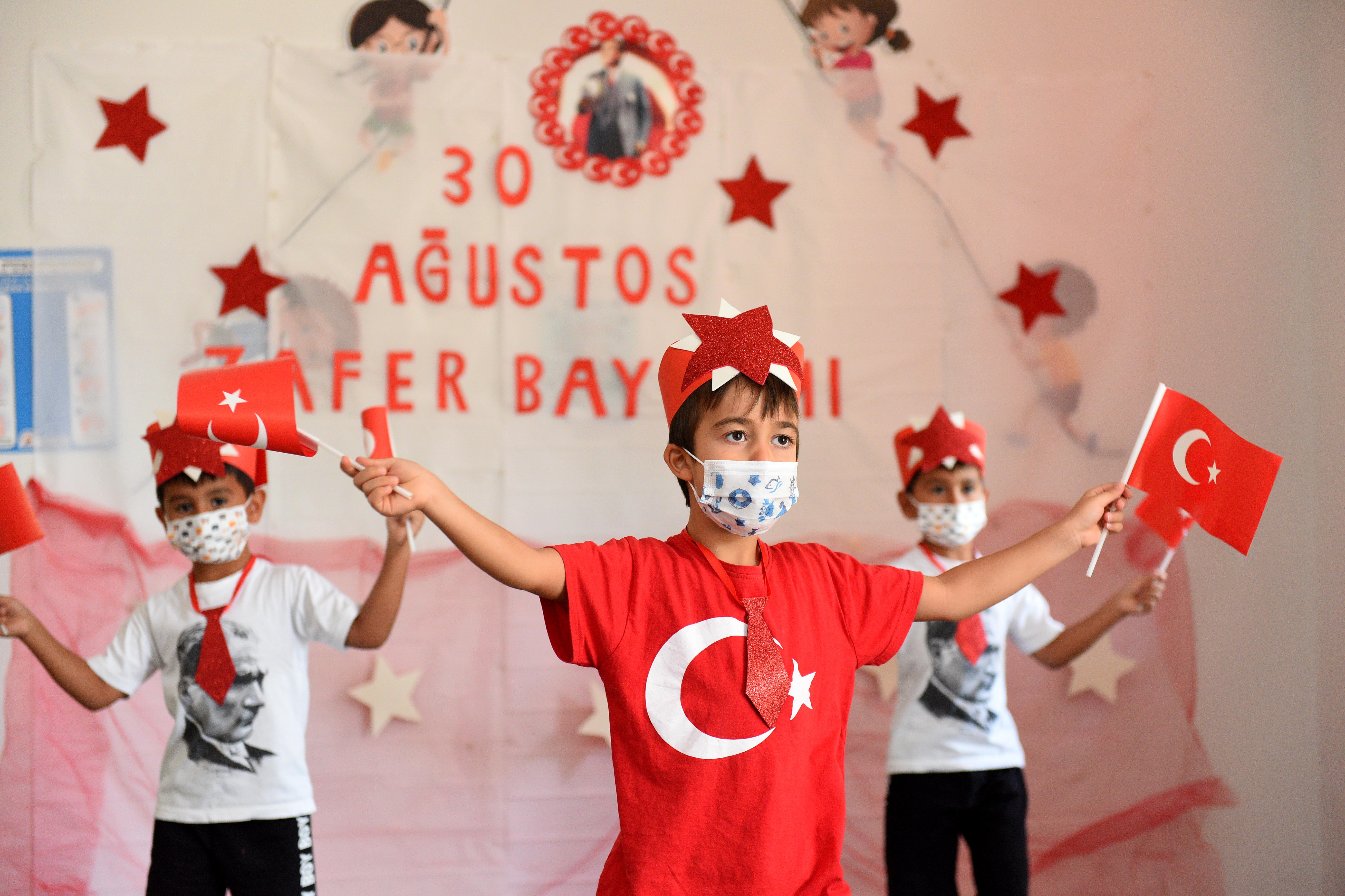 Kreşte 30 Ağustos coşkusu