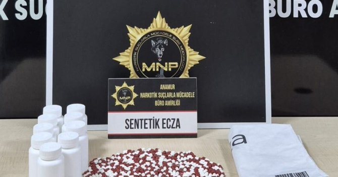 Sentetik haplarla yakalanan şüpheli tutuklandı