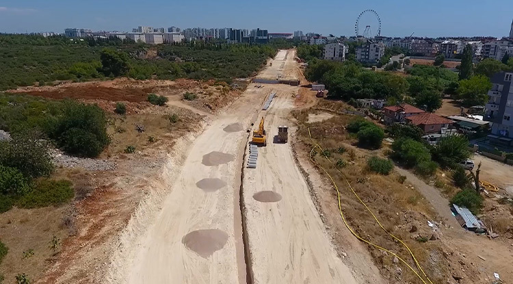 Yeni yol Konyaaltı’nı rahatlatacak