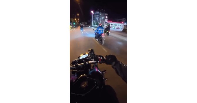 Alanya’da tek teker kazasında faciadan dönüldü