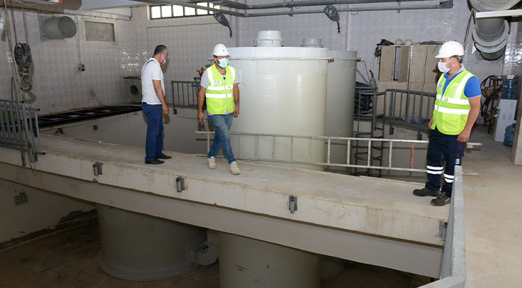 Zerdalilik terfi istasyonuna modern koku giderim sistemi