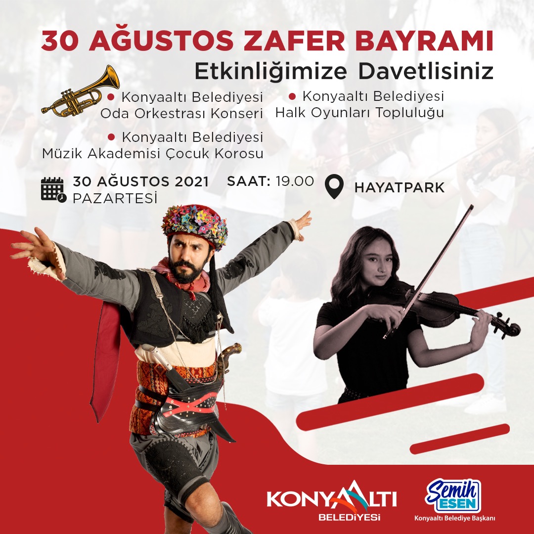 Konyaaltı, Zafer Bayramı’nı HayatPark’ta kutlayacak