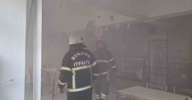 Burdur’da pide salonunda doğalgaz patlaması: 1 yaralı