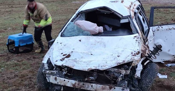 Afşin-Göksun karayolunda kaza: 2 yaralı