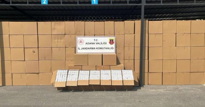 16 milyon 400 bin kaçak makaron ele geçirildi