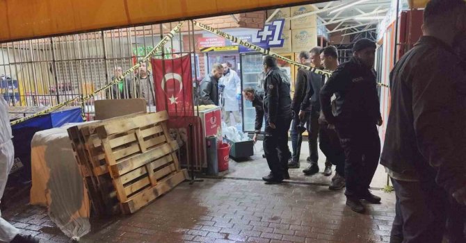Markette işyeri sahibinin oğlu ile müşteri arasındaki tartışma cinayetle sonuçlandı