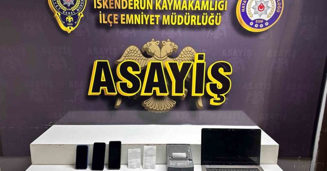 İskenderun’da bahis oynayanlara suçüstü; 3 gözaltı