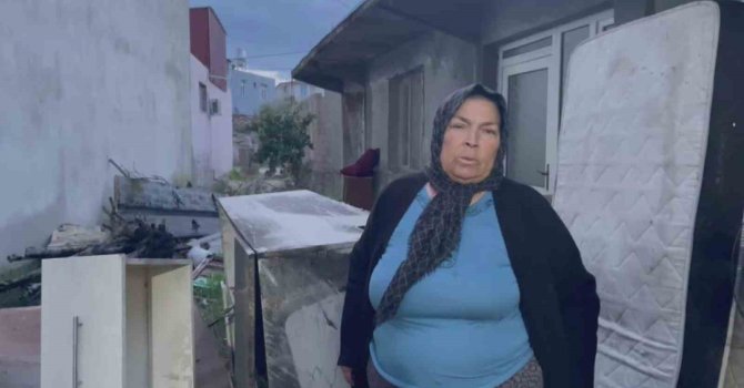 Bayram günü yangın afetini yaşadılar