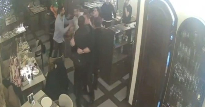 CHP’li belediye başkanının karıştığı kavga kamerada