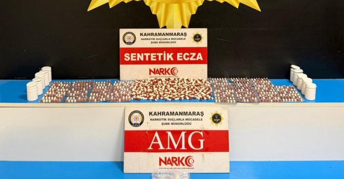 Kahramanmaraş’ta uyuşturucu operasyonu: 4 tutuklama