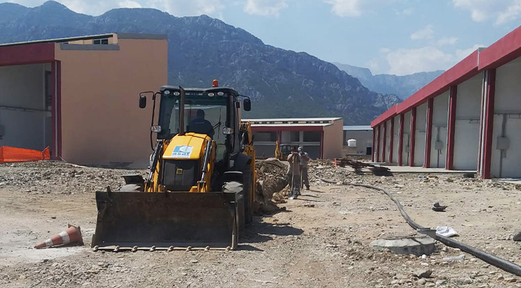 Kemer Yeni Küçük Sanayi Sitesi'nin altyapısı tamamlandı