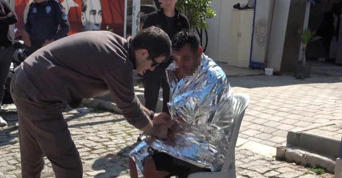 Antalya’da denize açıldığı kano devrildi, suda 3 saat kurtarılmayı beklerken imdadına deniz polisi yetişti