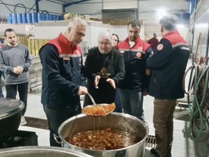 Hatay’da coğrafi işaretli kabak tatlısı üretimi yapan işetme denetlendi
