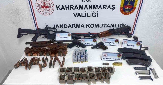 Kahramanmaraş’ta silah kaçakçılığı operasyonunda 1 tutuklama