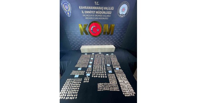 Kahramanmaraş’ta sahte altın operasyonu: 977 parça sahte altın ele geçirildi