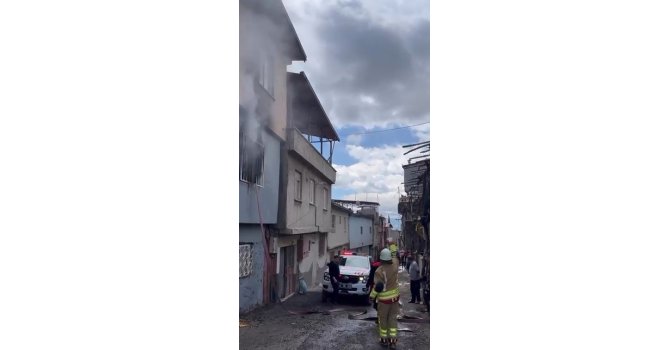 Kahramanmaraş’ta ev yangını: 1 yaralı