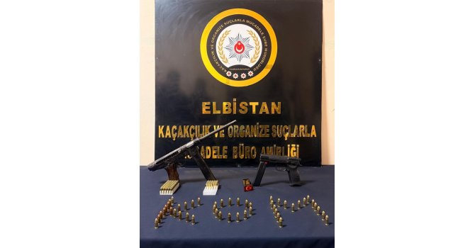 Kahramanmaraş’ta silah ve uyuşturucu operasyonu